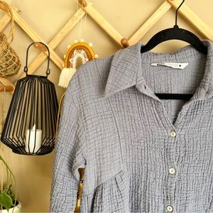 Zara : Button down Tunic